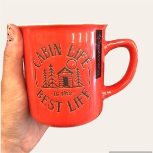 Red Cabin Life Mug